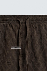 QS2604 - Z.RA GEOMETRIC JACQUARD SHORTS