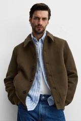 AK2559 - Z.RA WOOL BLEND CONTRAST JACKET