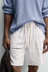QS2602 - Z.RA LINEN BERMUDA SHORTS