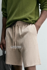 QS2601 - Z.RA LINEN BERMUDA SHORTS