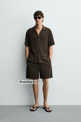 SMC2605 - Z.RA GEOMETRIC JACQUARD SHIRT