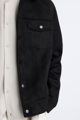 AK2548 - Z.RA FAUX SUEDE JACKET