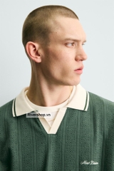 AP2602 - Z.RA EMBROIDERED VERTICAL JACQUARD POLO