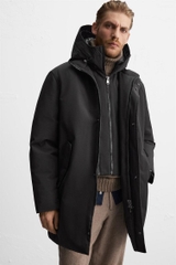 AK2583 - Z.RA 100% FEATHER PUFFER PARKA