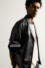 AK2703 - Z.RA CROPPED FAUX LEATHER JACKET