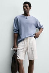 QS2602 - Z.RA LINEN BERMUDA SHORTS