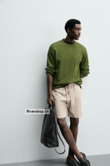 QS2601 - Z.RA LINEN BERMUDA SHORTS