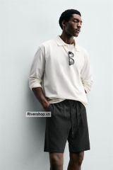 QS2603 - Z.RA LINEN BERMUDA SHORTS