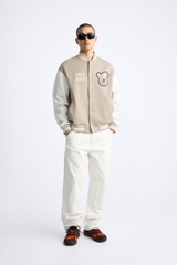 AK2519 - Z.RA BOMBER JACKET WITH PATCHES