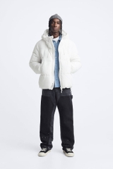 AK24110 - Z.RA HOODED PUFFER JACKET