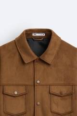AK2549 - Z.RA FAUX SUEDE JACKET