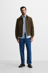 AK2559 - Z.RA WOOL BLEND CONTRAST JACKET