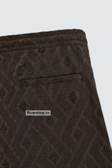 QS2604 - Z.RA GEOMETRIC JACQUARD SHORTS