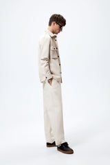 AK2429 - Z.RA FAUX SUEDE OVERSHIRT