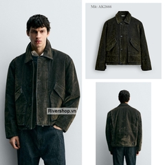 AK2666 - Z.RA VELOUR TWILL JACKET