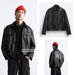 AK2513 - Z.RA FAUX LEATHER JACKET
