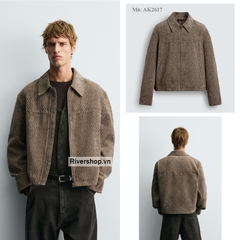 AK2617 - Z.RA TEXTURED JACQUARD JACKET