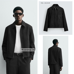 AK2640 - Z.RA ÁO KHOÁC VẢI SẦN ÁNH KIM