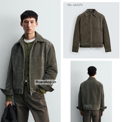 AK2670 - Z.RA CORDUROY QUILTED JACKET