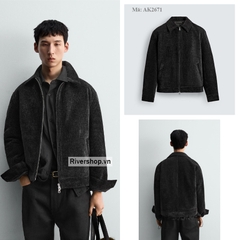 AK2671 - Z.RA CORDUROY QUILTED JACKET