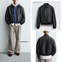 AK2706 - Z.RA FAUX LEATHER JACKET