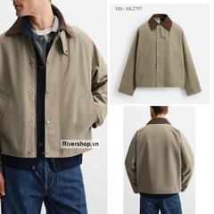 AK2707 - Z.RA CONTRAST COLLAR TECHNICAL JACKET
