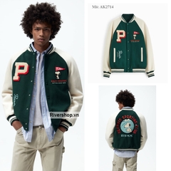 AK2714 - Z.RA SNOOPY PEANUTS™ PATCH BOMBER JACKET