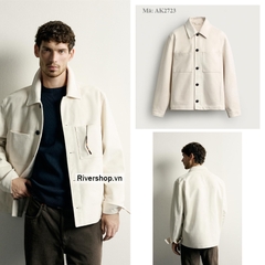 AK2723 - Z.RA FAUX SUEDE REGULAR FIT OVERSHIRT