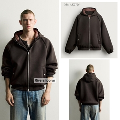 AK2726 - Z.RA TECHNICAL RELAXED FIT HOODIE JACKET