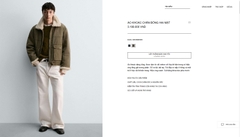 AK2651 - Z.RA DOUBLE-FACED PADDED JACKET