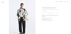 SMC2509 - Z.RA ABSTRACT PRINT SHIRT