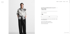 SMC2512 - Z.RA ABSTRACT PRINT SHIRT
