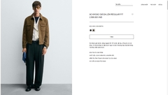 AK2628 - Z.RA FAUX SUEDE REGULAR FIT JACKET