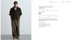 AK2627 - Z.RA FAUX SUEDE REGULAR FIT JACKET