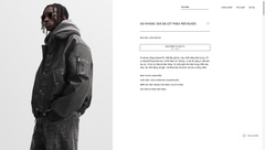 AK2633 - Z.RA ÁO KHOÁC GIẢ DA CỔ THÁO RỜI ĐƯỢC