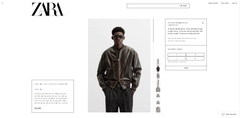 AK2531 - Z.RA FAUX LEATHER BOMBER JACKET