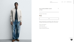 AK2654 - Z.RA FAUX SUEDE BOMBER JACKET