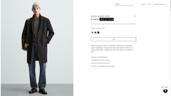 AK2624 - Z.RA WOOL BLEND COAT