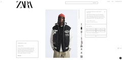 AK24112 - Z.RA CONTRASTING PATCHES HOODED JACKET