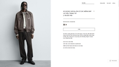 AK2642 - Z.RA ÁO KHOÁC DA LỘN HỌA TIẾT THÊU