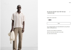 SMC2517 - Z.RA TEXTURED STRIPED SHIRT