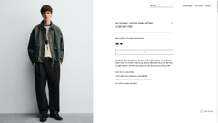 AK2638 - Z.RA RELAXED FIT FAUX LEATHER JACKET