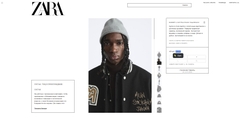 AK2514 - Z.RA CONTRASTING PATCHES BOMBER JACKET