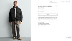 AK2647 - Z.RA TECHNICAL PUFFER JACKET