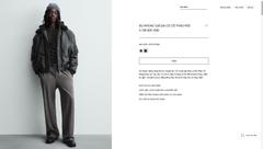 AK2681 - Z.RA REMOVABLE COLLAR FAUX LEATHER JACKET