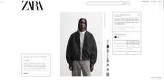 AK2587 - Z.RA COTTON BOMBER JACKET