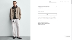 AK2643 - Z.RA CONTRAST CROCHET COLLAR JACKET