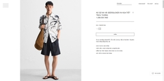 SMC2530 - Z.RA ÁO SƠ MI VẢI SEERSUCKER IN HỌA TIẾT TRỪU TƯỢNG