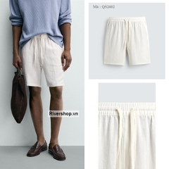 QS2602 - Z.RA LINEN BERMUDA SHORTS