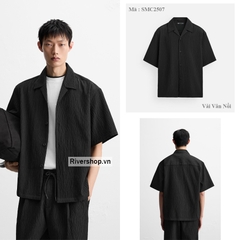 SMC2507 - Z.RA OVERSIZE FIT TEXTURED SHIRT